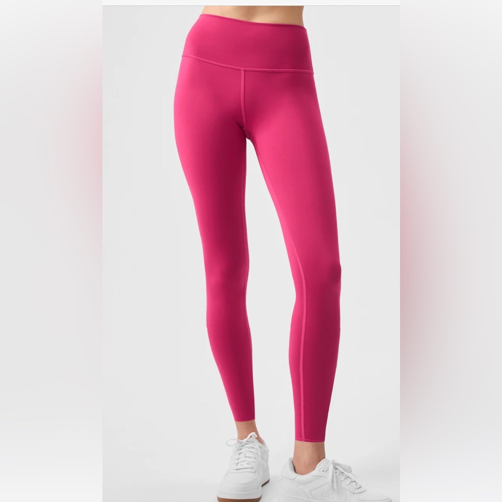 Women's Pink High-Waisted Leggings